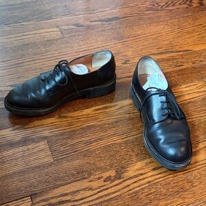 Robert Clergerie Leather Lace Up Shoes